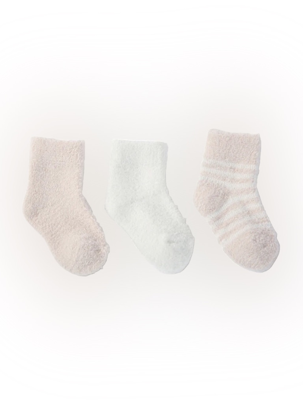 Barefoot Dreams Baby Socks - Set of 3